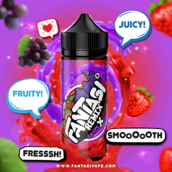 GRAPE X STRAWBERRY ICE 10+10 FANTASI
