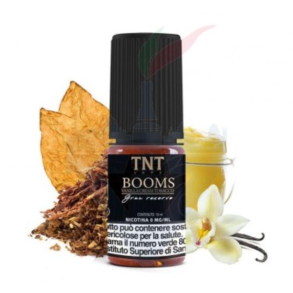 BOOMS VANILLA CREAM TOBACCO PRONTO 10ml TNT